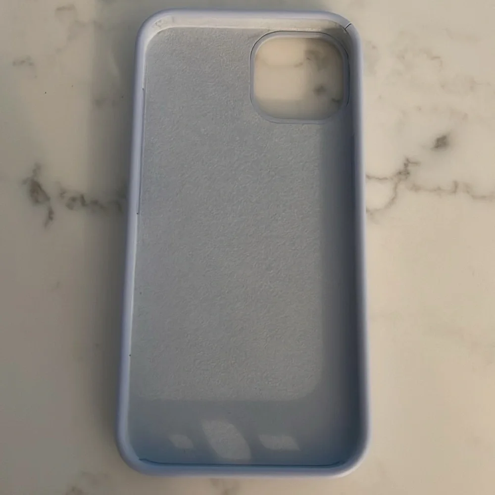 iPhone 13 Light Blue Silicone Phone case